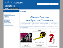 Tablet Screenshot of csimple.org